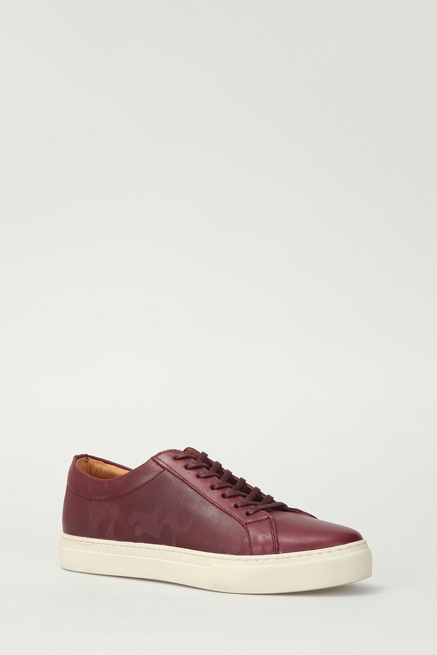 Kamuflaj Desen Erkek Deri Sneaker