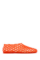 Women's Red Jelly Ballerina | Derimod