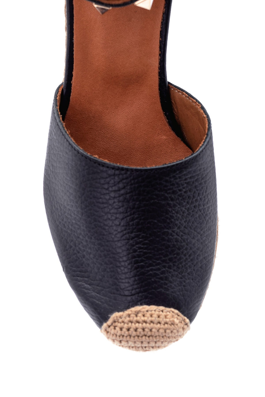 Women's Studded Wedge Heeled Espadrille Shoes