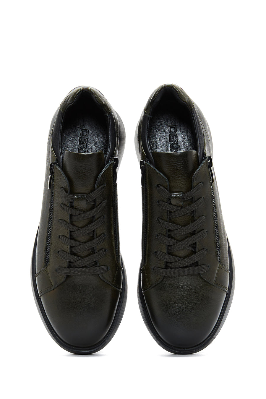 
Men's Khaki Leather Sneaker
