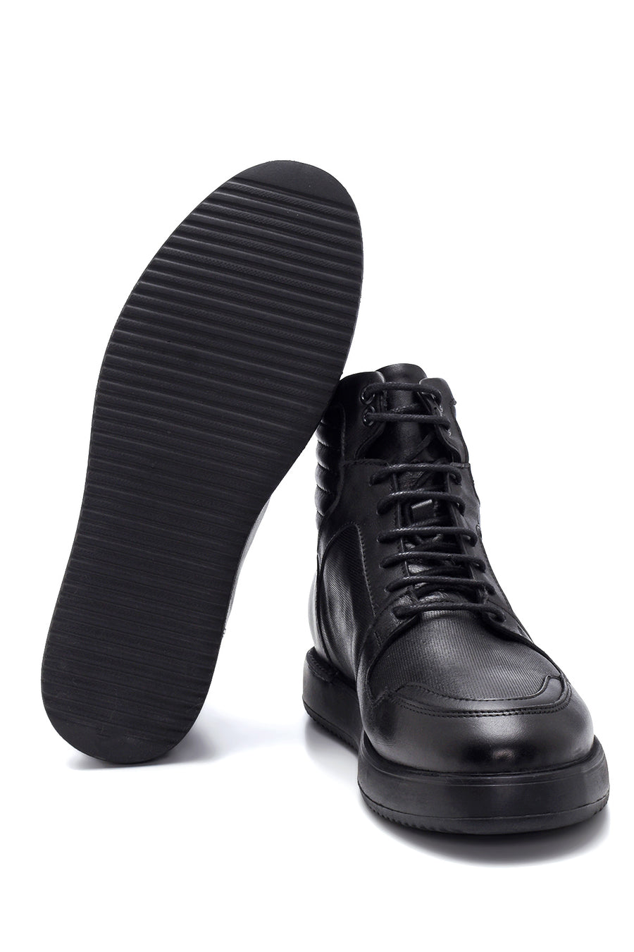 Men's Leather High Top Sneaker