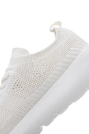 Women's Gray Thick Soled Sneaker | Derimod