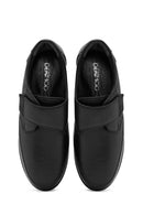 Women's Black Strappy Leather Comfort Shoes | Derimod