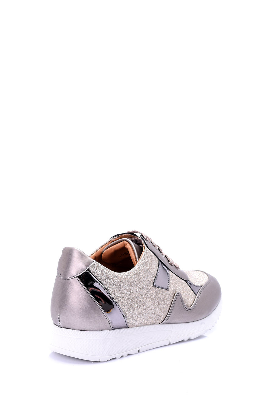 Women's Silver Detailed Shoes