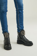 Stone Detailed Women's Boots | Derimod