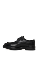 Male Black Lace-Up Leather Casual Shoes | Derimod