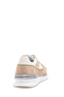 Men's Beige Leather Sneaker | Derimod