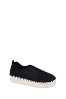 Woman Black Lace-Up Thick-Soled Casual Shoes | Derimod