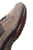 Erkek Deri Nubuk Sneaker | Derimod