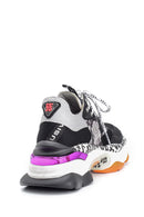 Kadın Renkli Yüksek Tabanlı Sneaker | Derimod