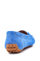 Women's Leather Suede Loafer | Derimod