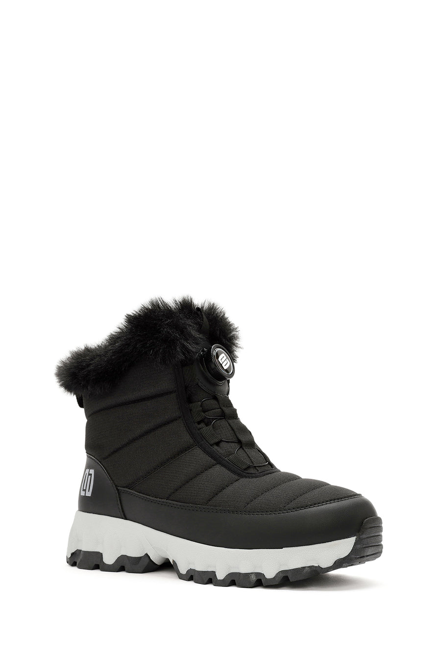 Derimod Dry Women's Black Lace-Up Thick-Soled Waterproof Outdoor Boots