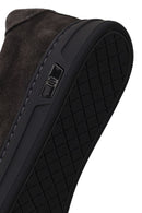 Male Anthracite Lace-up Suede Leather Sneaker | Derimod
