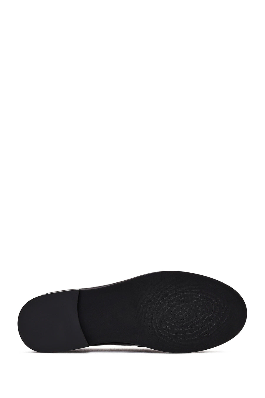 Kadın Bordo Deri Maskülen Loafer