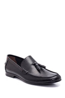 Men's Leather Printed Loafer | Derimod