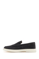 Erkek Gri Süet Deri Casual Loafer | Derimod