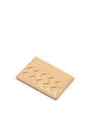 Woman Gold Braided Card Holder | Derimod