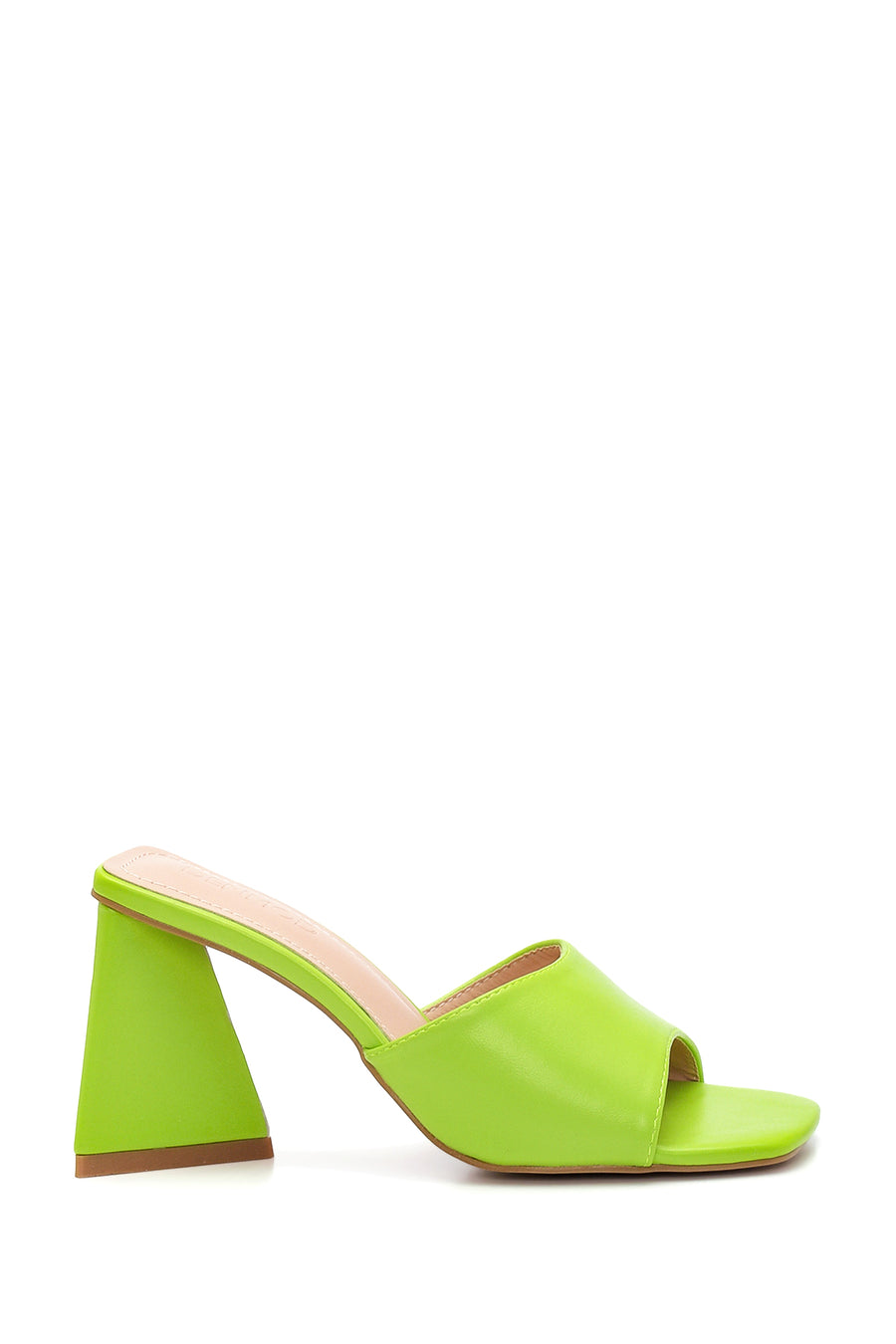 Women's Green Heeled Slippers 22SFE451118 | Derimod
