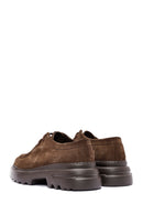 Male Brown Lace-up Suede Casual Shoes | Derimod