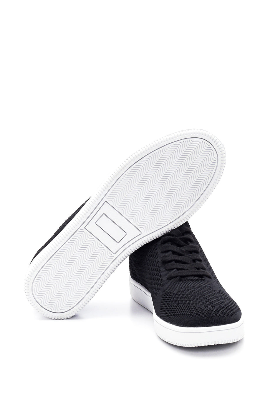 Kadın Siyah Baskılı Sneaker