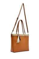 Women's Tan Long Strap Shoulder Bag | Derimod