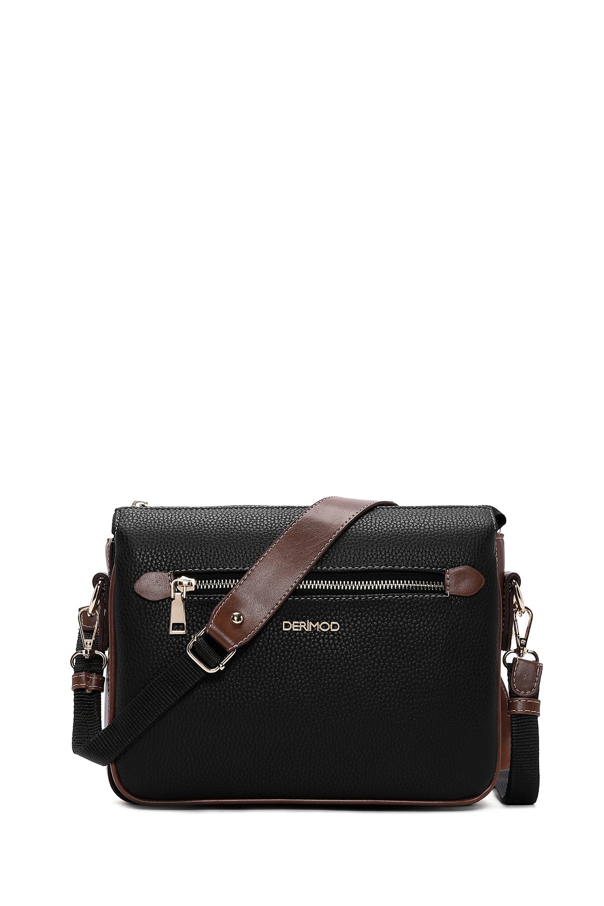 Women's Black Long Strap Crossbody Bag 24WBD2110FT | Derimod