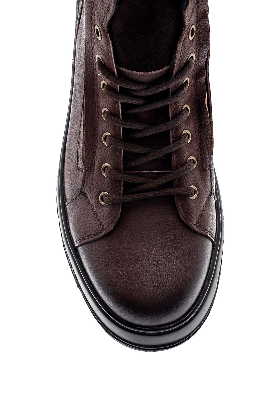 Men's Leather Zippered Sports Boots