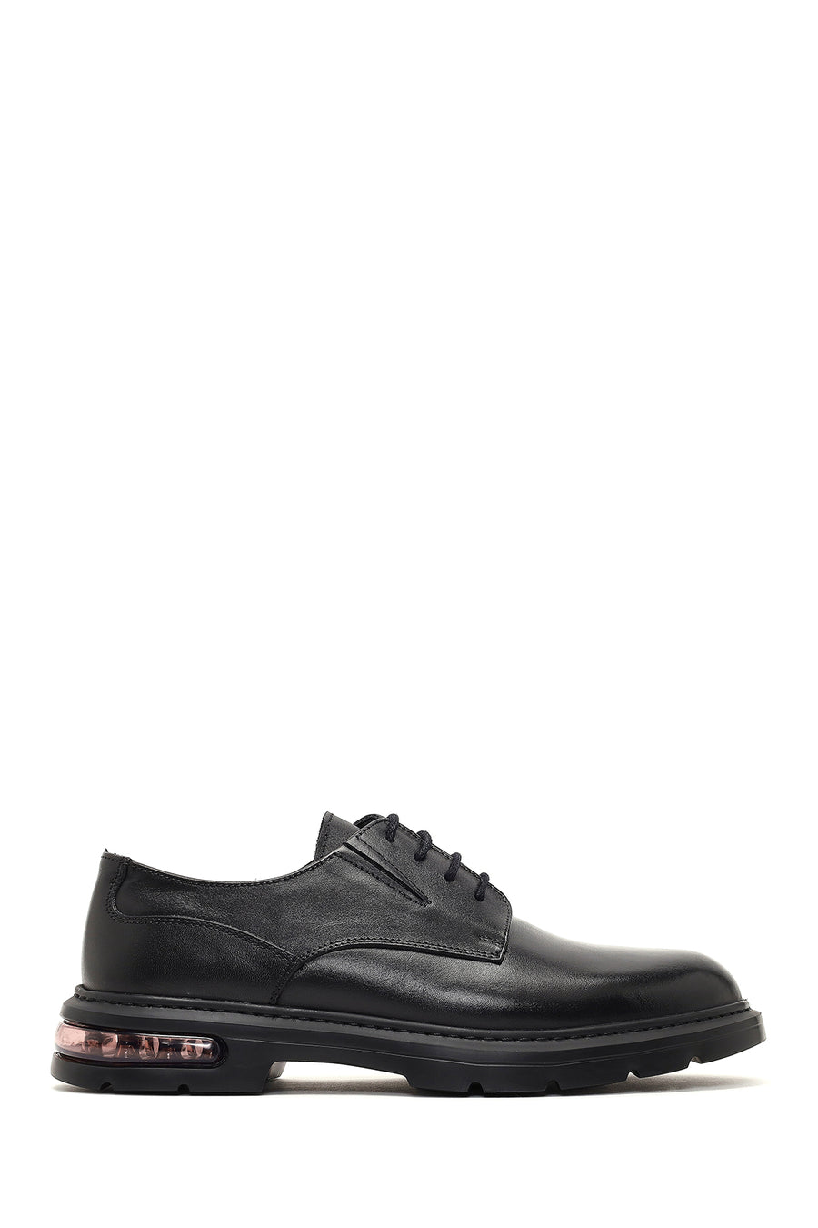 Men's Black Lace-up Leather Casual Shoes 25WFD632518 | Derimod