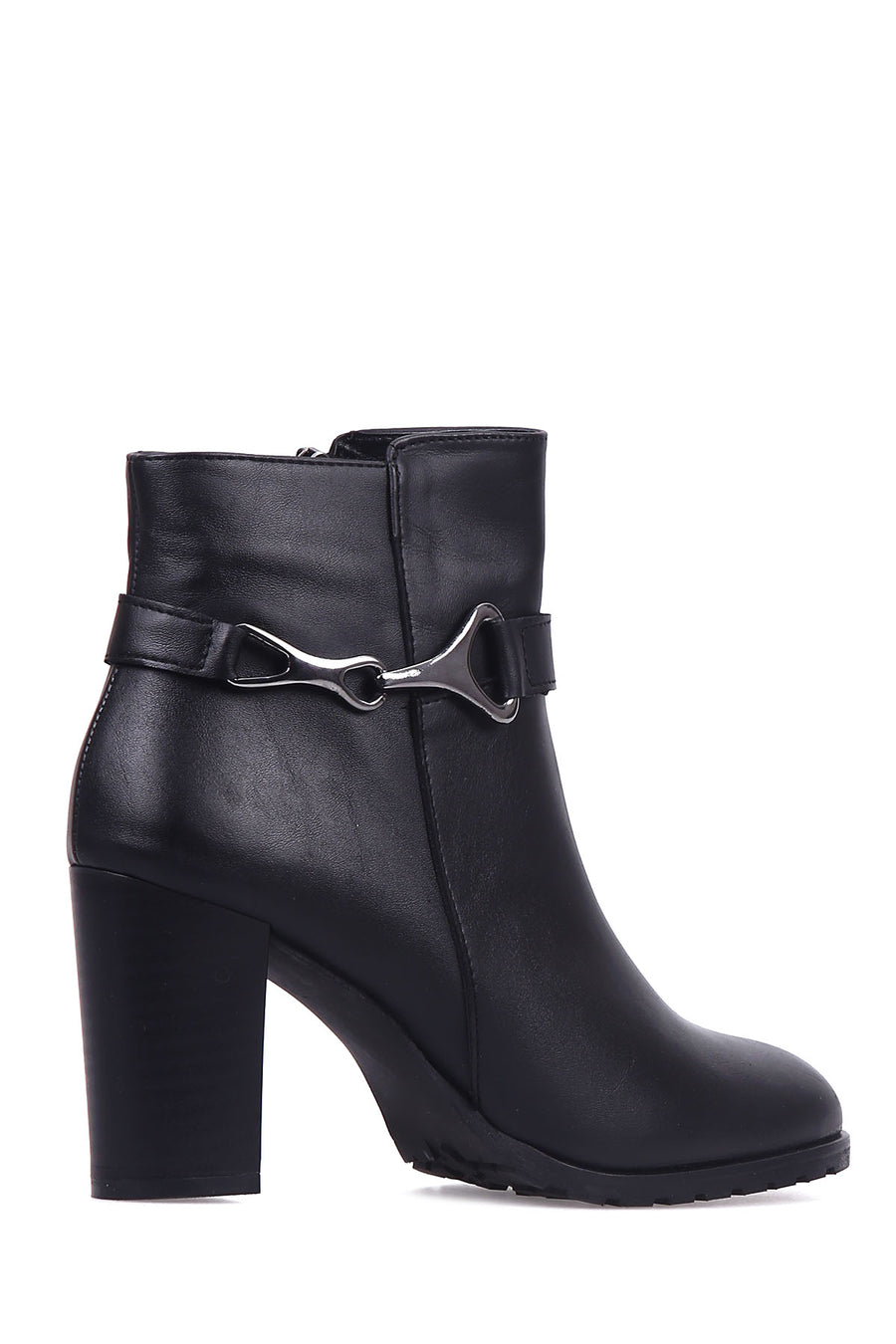 Buckle Detailed Women's Boots
