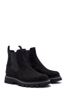 Men's Leather Nubuck Chelsea Boots | Derimod