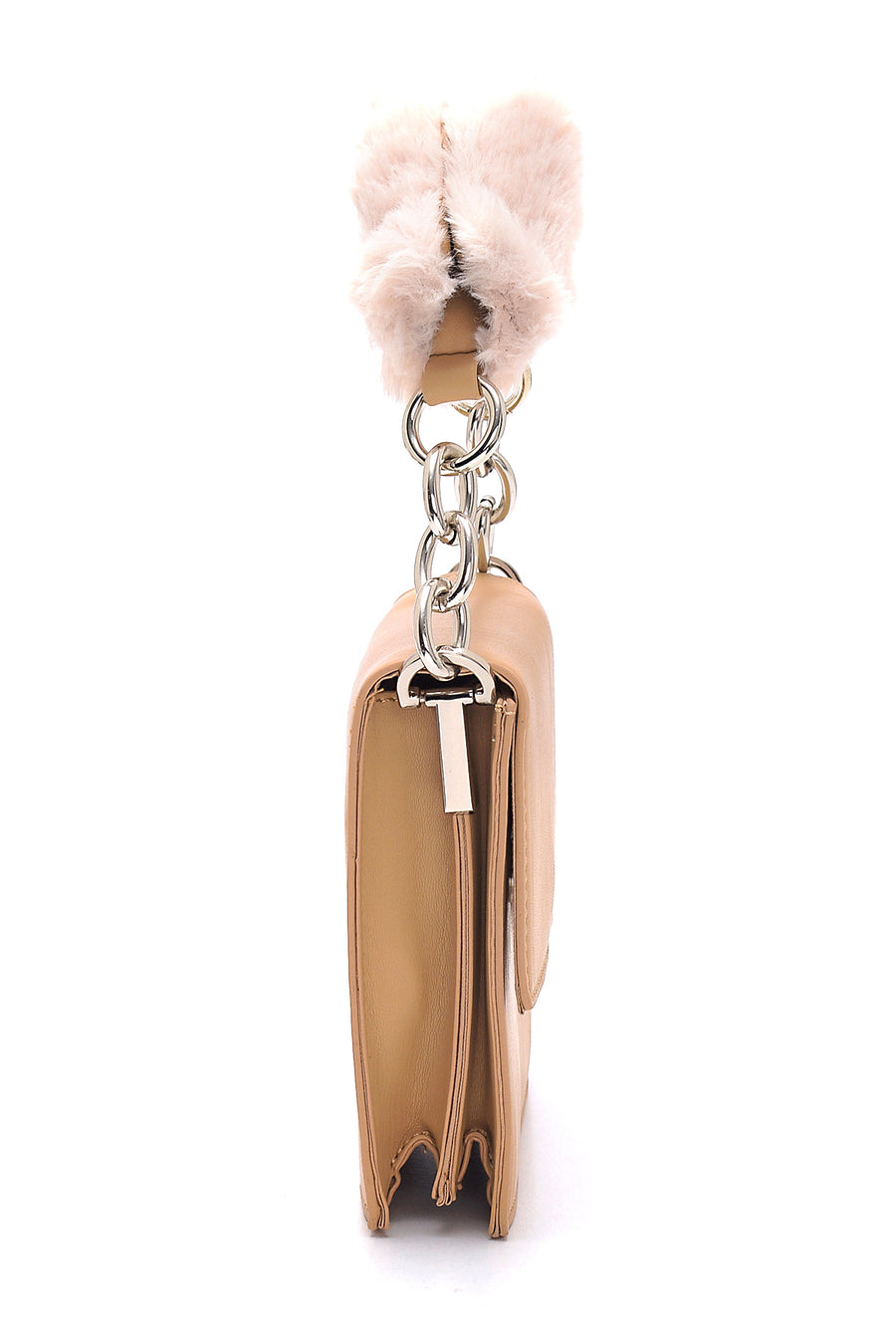 Women's Plush Detailed Handbag