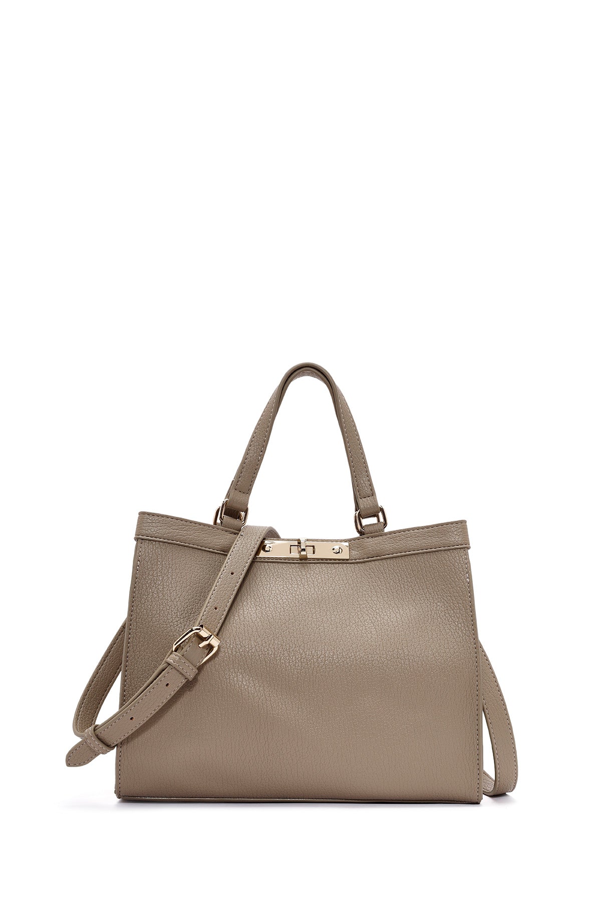 Women's Beige Long Strap Shoulder Bag 24WBD2836FT | Derimod