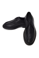 Male Black Lace-up Leather Casual Shoes | Derimod