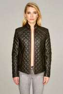 Rosemary Women's Leather Jacket | Derimod