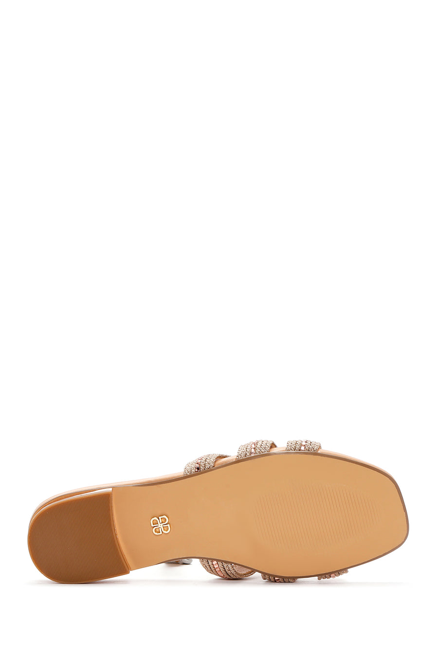 Women's Beige Stone Slippers
