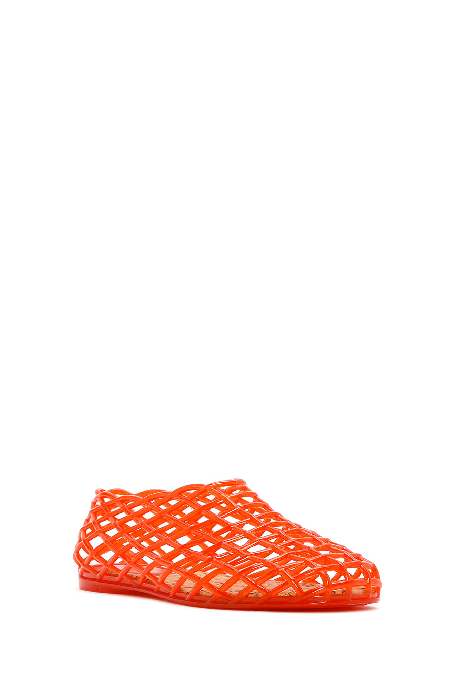 Women's Red Jelly Ballerina