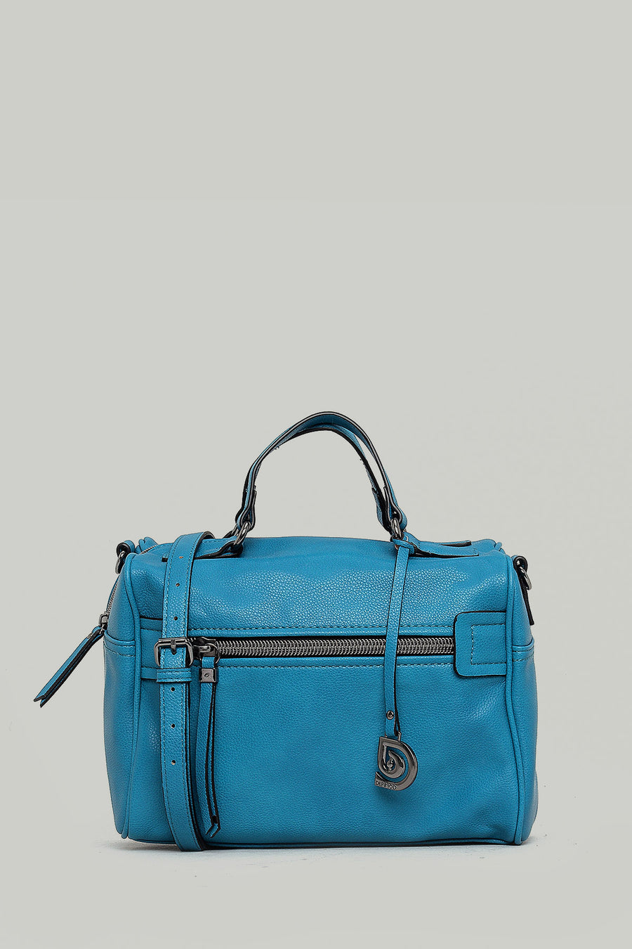 Women's Blue Faux Leather Bag 18SBD272418 | Derimod