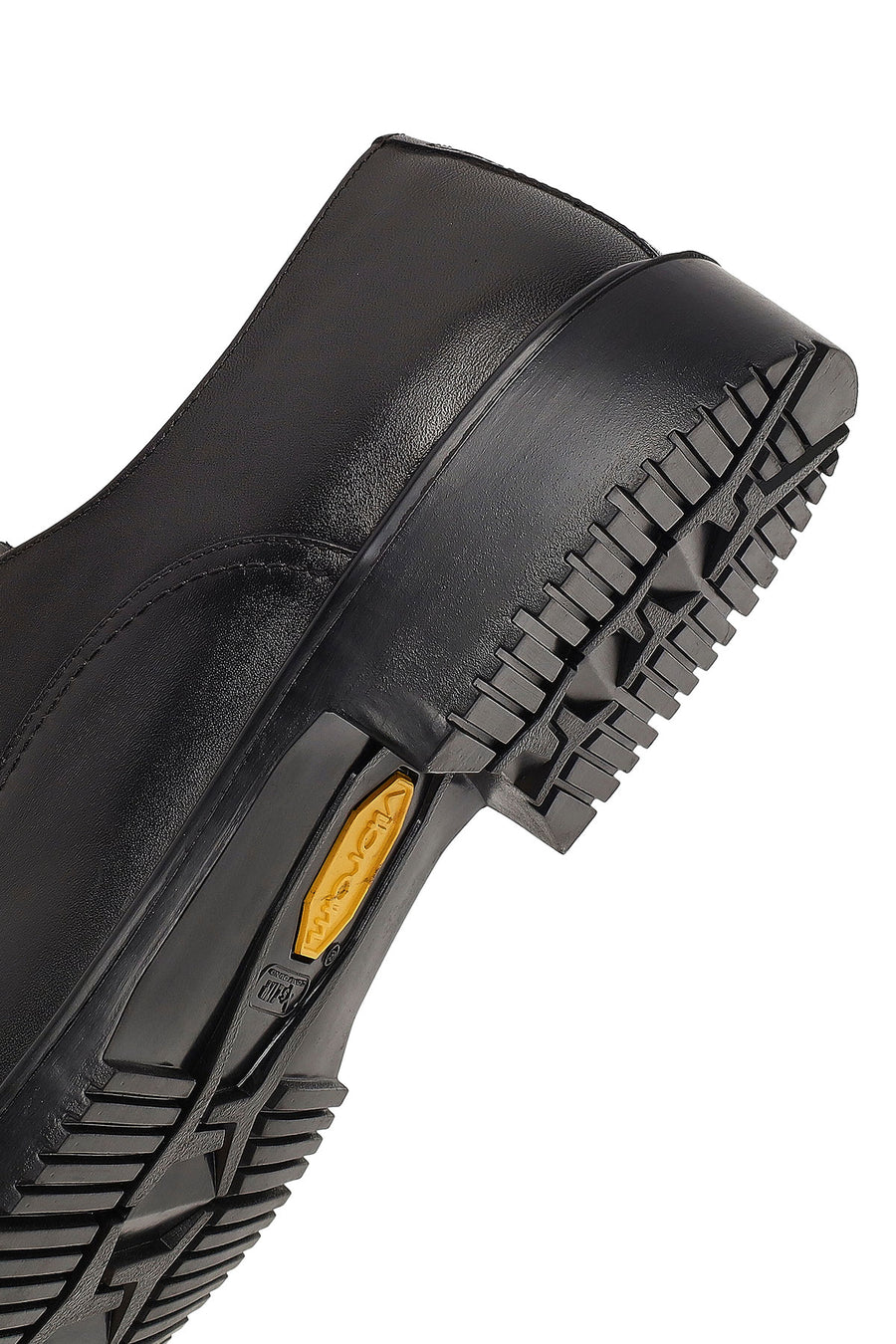 Men's Black Lace-up Leather Casual Shoes