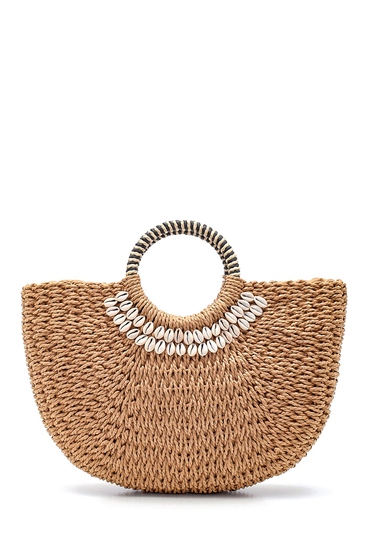 Women's Straw Handbag 21SBD2761M7 | Derimod