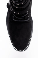 Women's Stone Suede Boots | Derimod