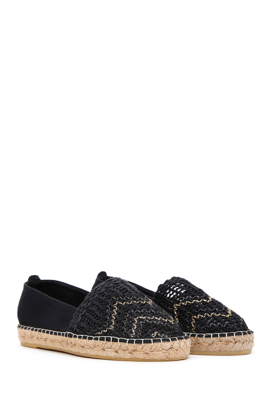 Women's Black Espadrille