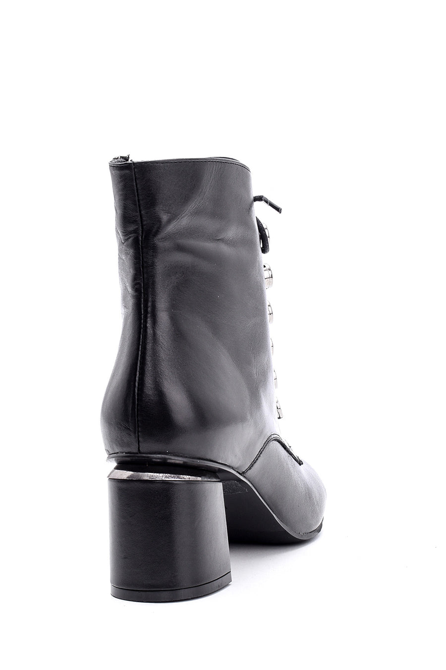 Women's Heeled Leather Boots