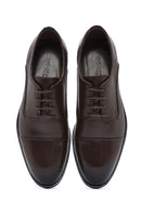Men's Brown Laced Leather Classic Shoes | Derimod