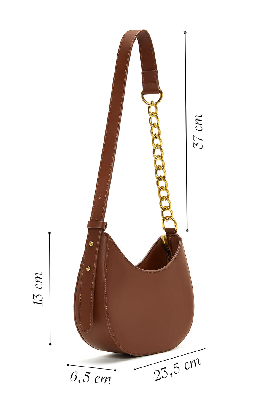 Women's Coffee Shoulder Bag