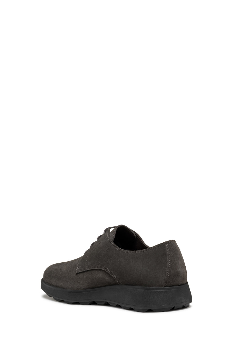 Geox Men's Mink Spherica Ec10 Lace-Up Suede Leather Casual Shoes