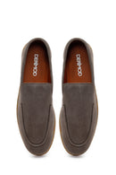 Male Mink Suede Loafer | Derimod