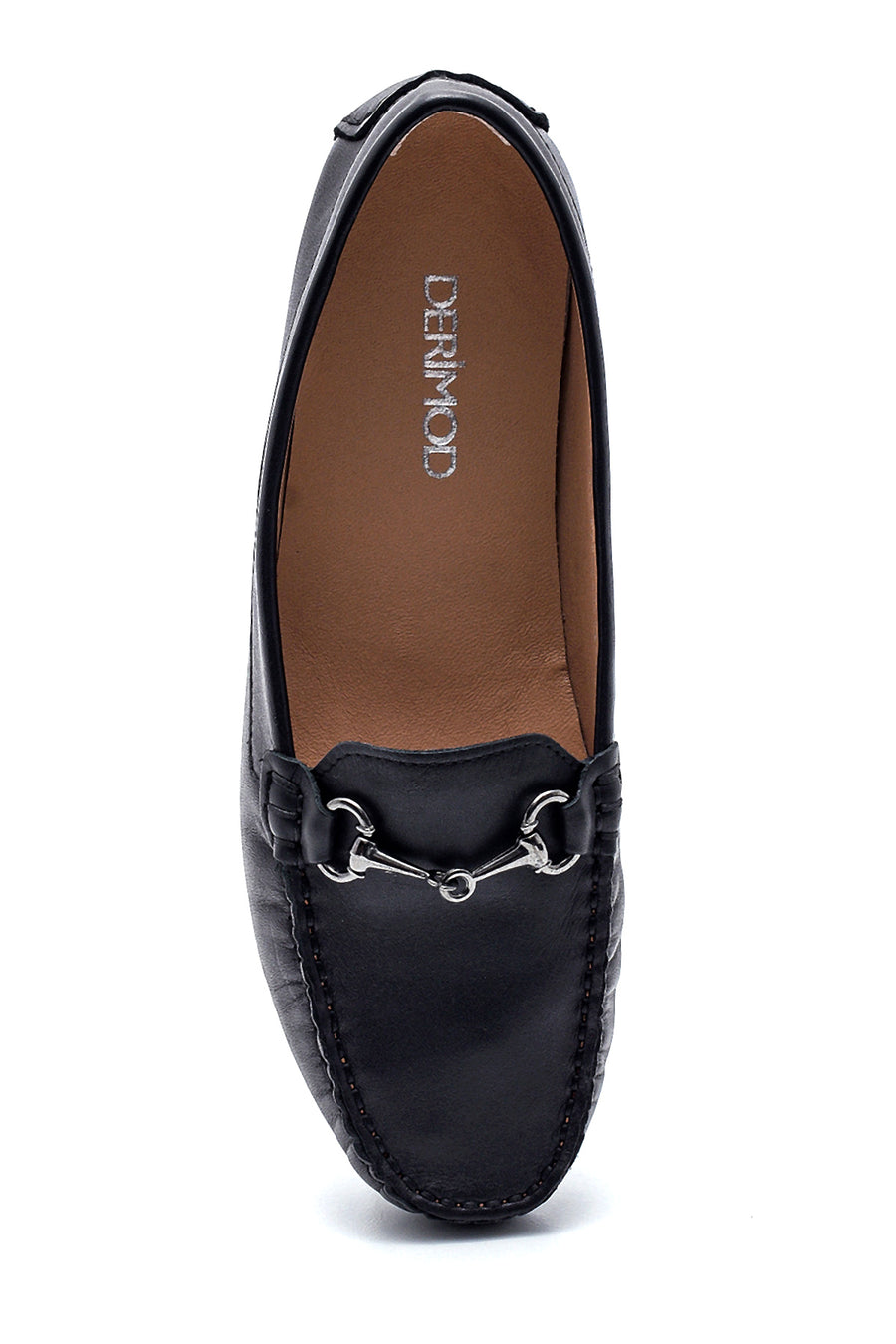 Women's Leather Buckle Loafer