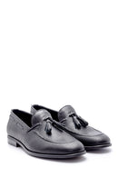 Men's Leather Printed Loafer | Derimod