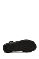 Kadın Siyah Comfort Sandalet | Derimod