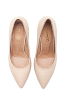 Women's Beige Heeled Shoes | Derimod